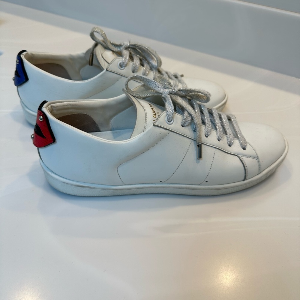 Saint Laurent White Sneakers